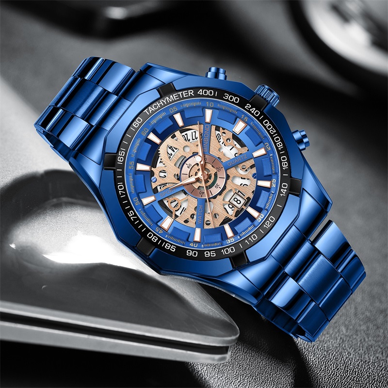 Binbond Mens Watches Top Brand - Luxury Watch Maker review and price