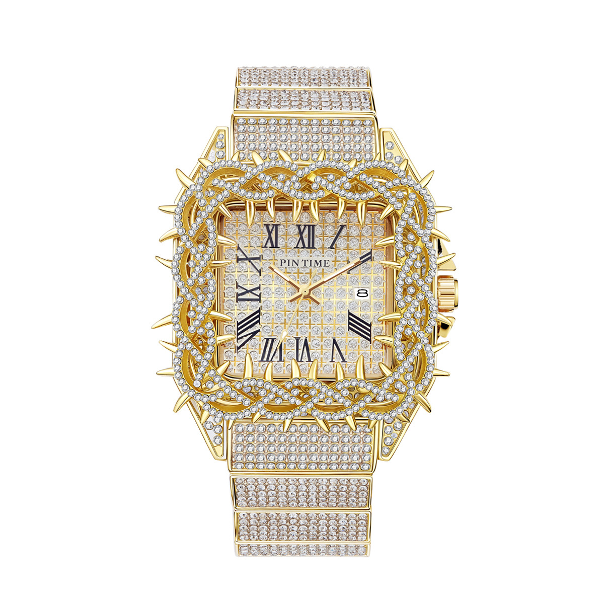 Iced Out Square Men Quartz Wat - Luxury Watch Iceberg review and price