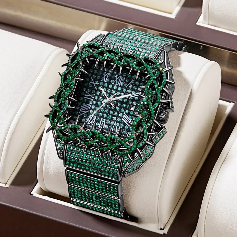 Iced Out Bling Men Quartz Watc - Luxury Watch Iceberg review and price